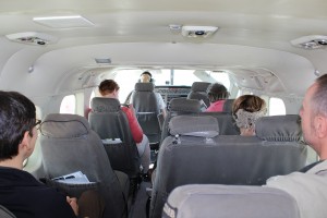 Inside plane